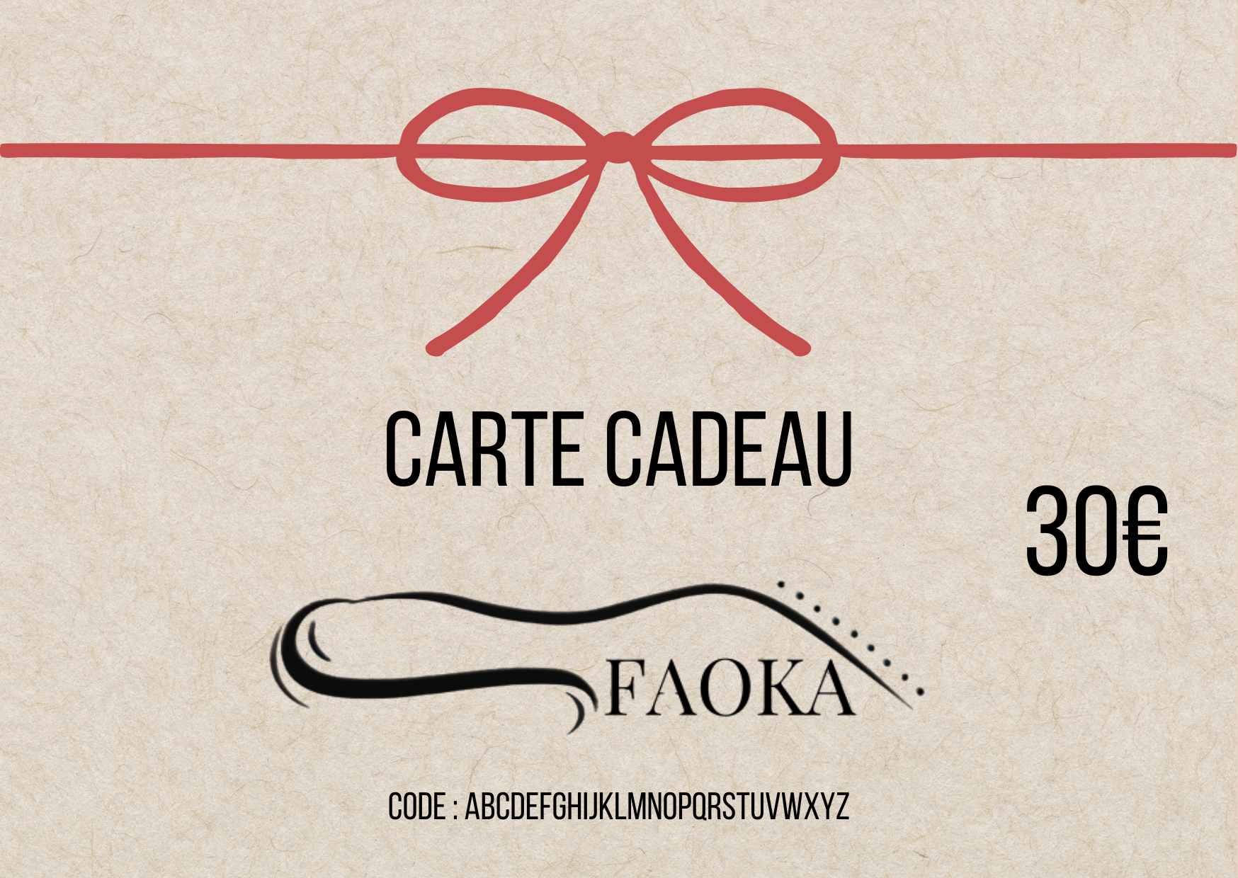 Carte cadeau