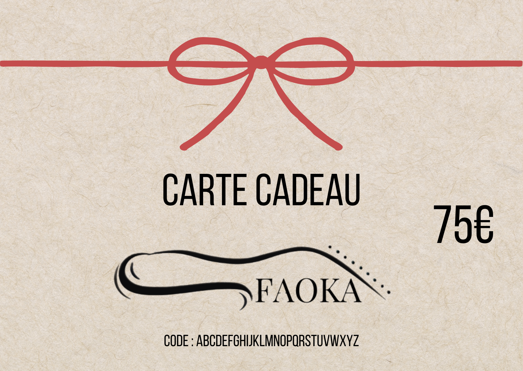 Carte cadeau