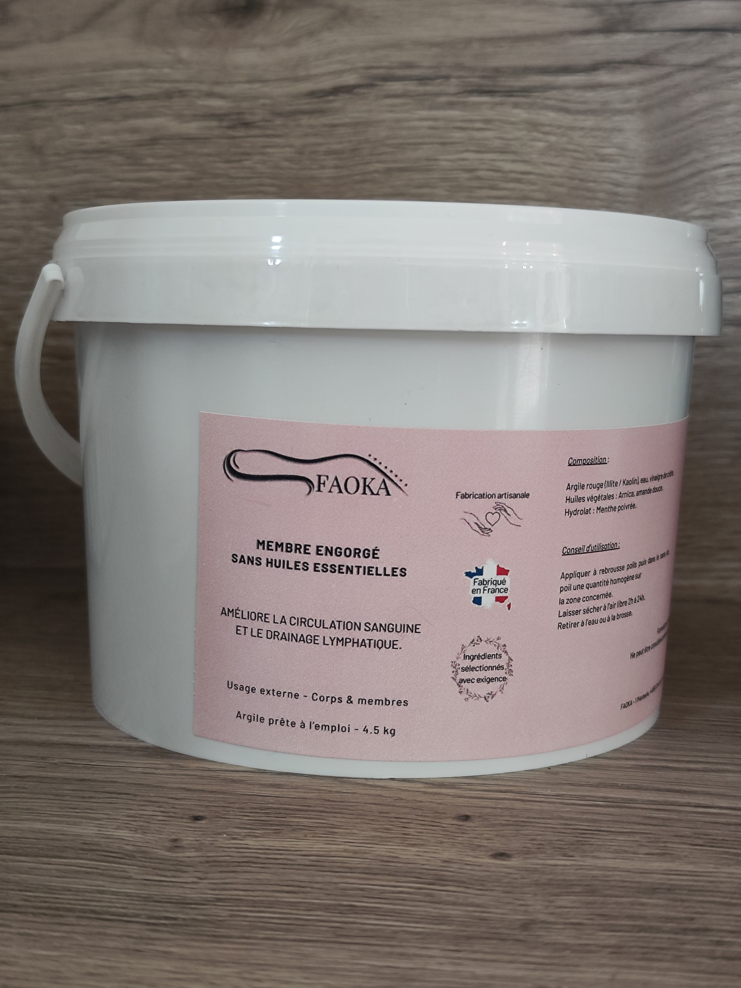 Membre engorgé (sans huiles essentielles)