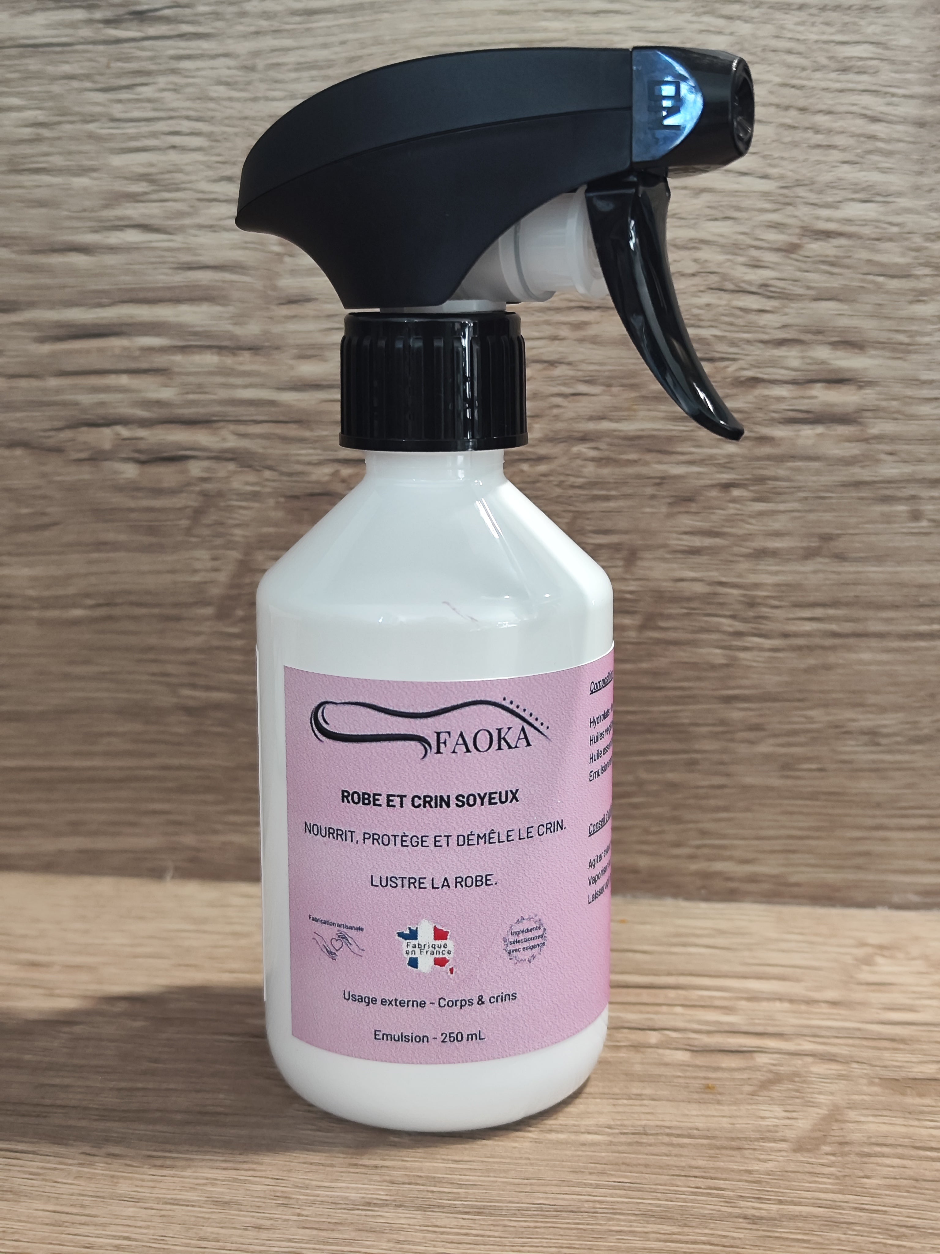 Crins et poils soyeux